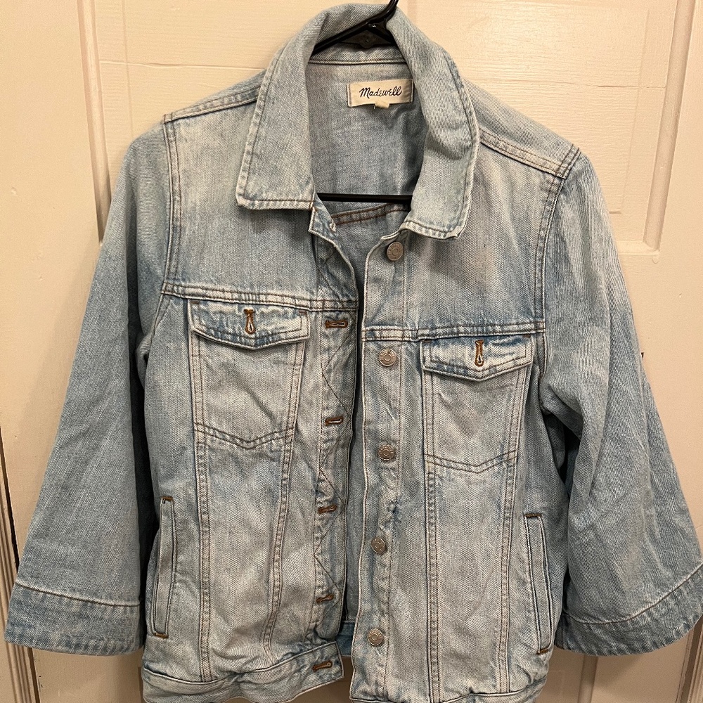 Madewell Bell Sleeve Denim Jacket